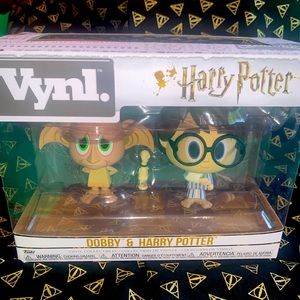 Harry Potter & Dobby Funko Vynl. Vinyl Collectibles 2 Figures 3 to 4 in
